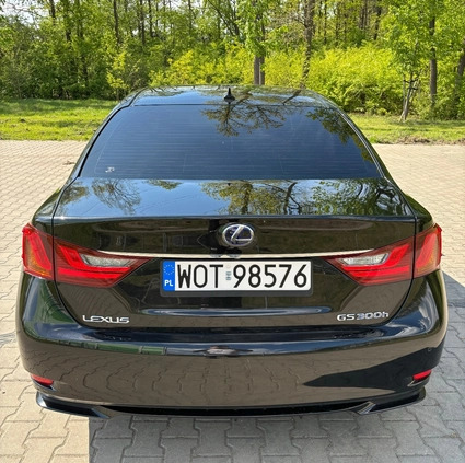 Lexus GS cena 77700 przebieg: 323054, rok produkcji 2014 z Warszawa małe 326